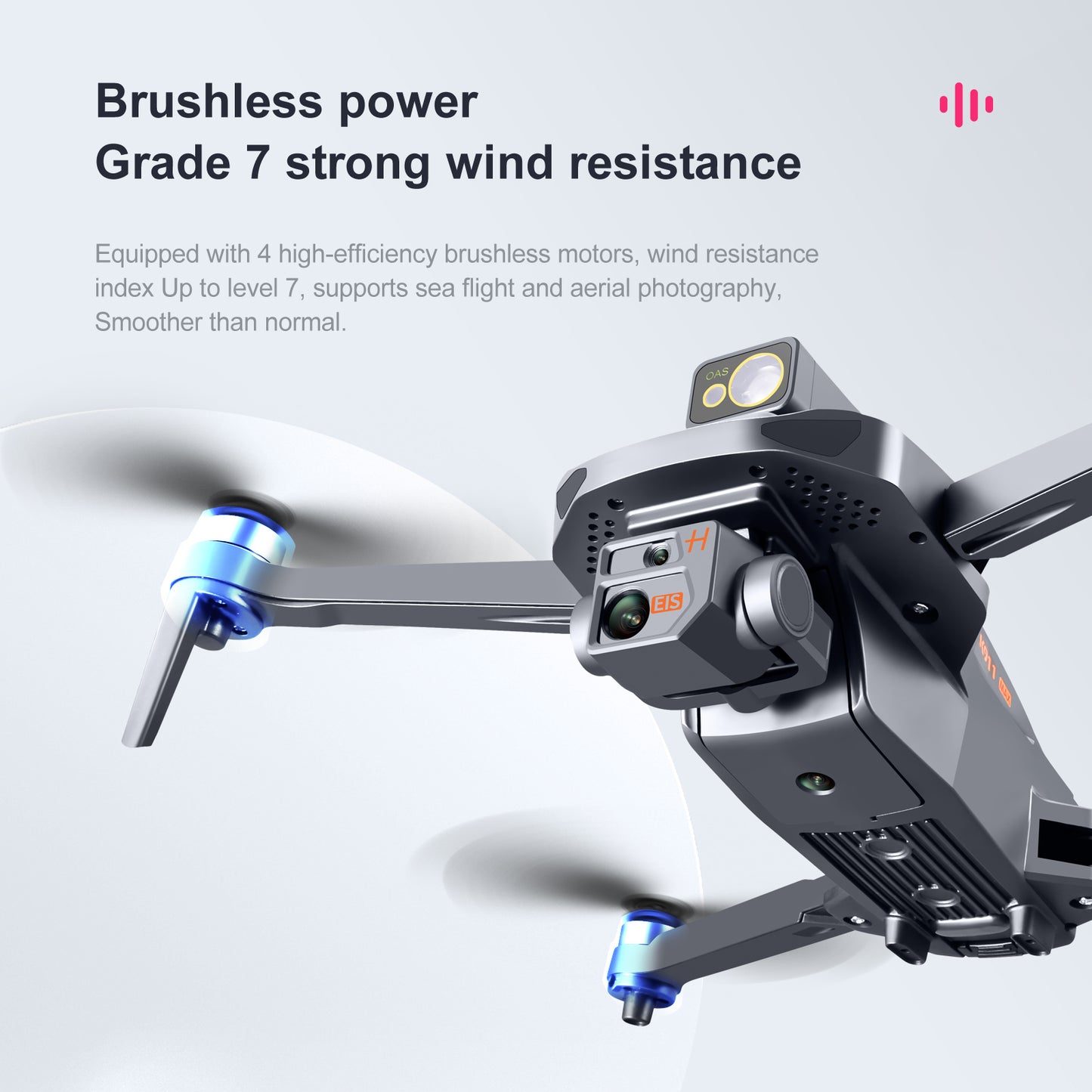 TOP UAV K911 MAX GPS Drone with Obstacle Avoidance, 8K DualHD Camera, Brushless Motor Foldable