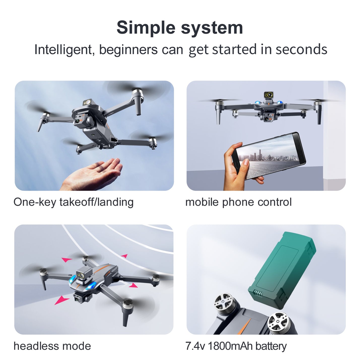 TOP UAV K911 MAX GPS Drone with Obstacle Avoidance, 8K DualHD Camera, Brushless Motor Foldable